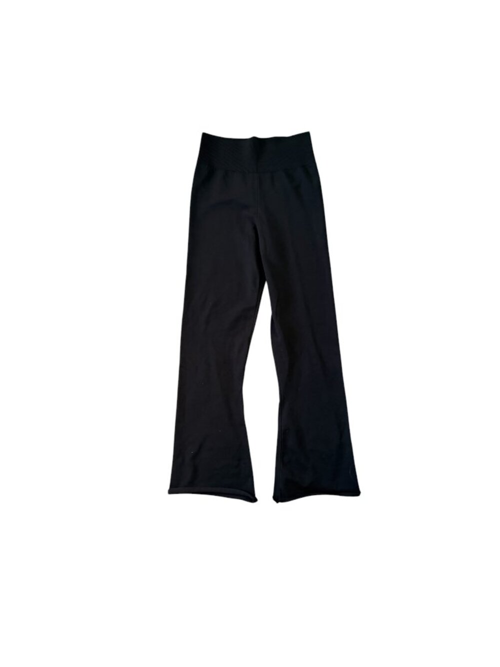 Nike Knit Flare Pants Black Large New